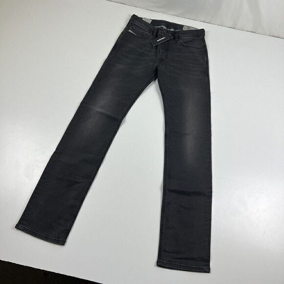 Diesel Safado 27x32 Regular Slim Straight Gray Wash RA468 Jeans Button Fly $208 - Picture 2 of 12